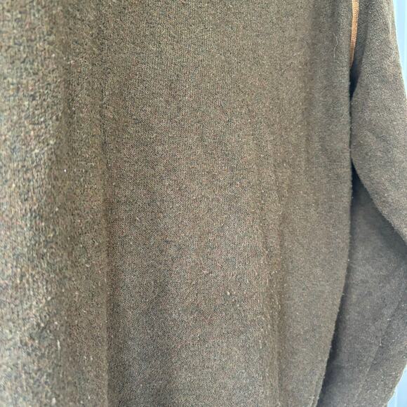Kuhl Alfpaca Fleece 1/4 Zip Pullover Size Large Espresso Brown Fleece Neck - Picture 5 of 5